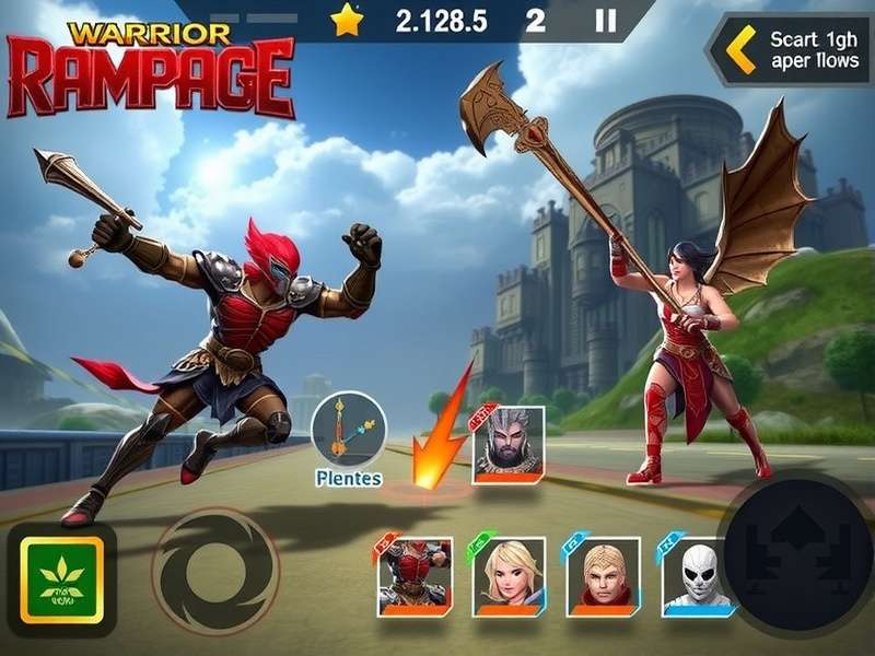 Legendary Warrior Rampage Character Customization